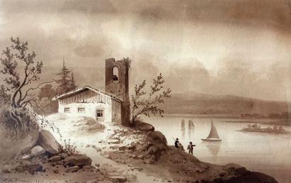 François Alexandre PERNOT (1793-1828) Bord...