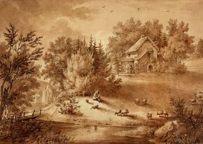 François Alexandre PERNOT (1793-1828) Bord...