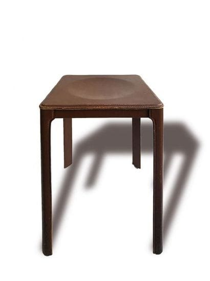 MATTEO GRASSI (1927-2001) Tabouret gainé...