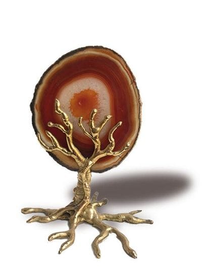 ISABELLE ET RICHARD FAURE Petit arbre Agate,...