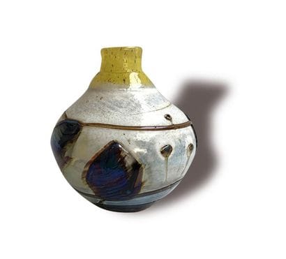 JEAN-CLAUDE NOVARO (1943-2015) Vase en verre...