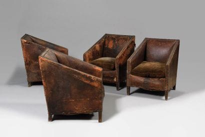 FRANCIS JOURDAIN (1876-1956) Suite de quatre...