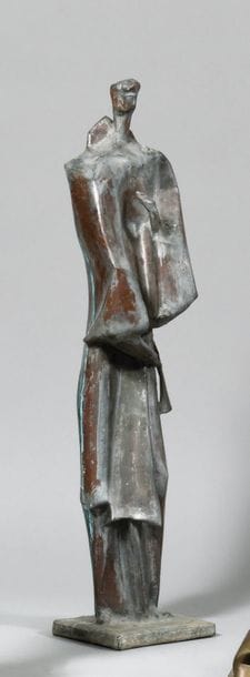 ROGER DESSERPRIT (1923-1985) Personnage Alliage...