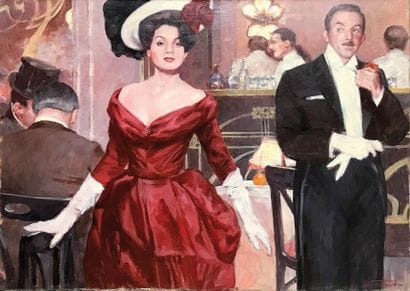 LEON ZEYTLINE (1885-1962) Prestance Huile...
