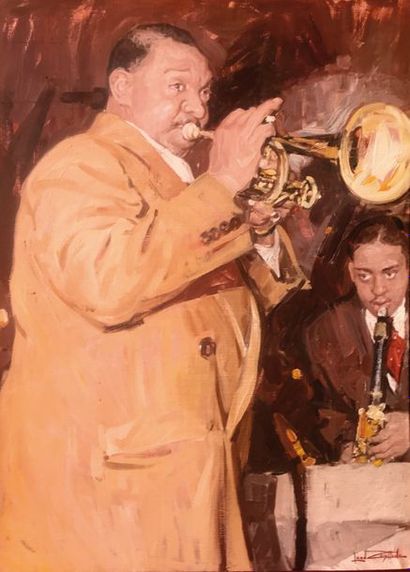 LEON ZEYTLINE (1885-1962) Le « Roi du Jazz...