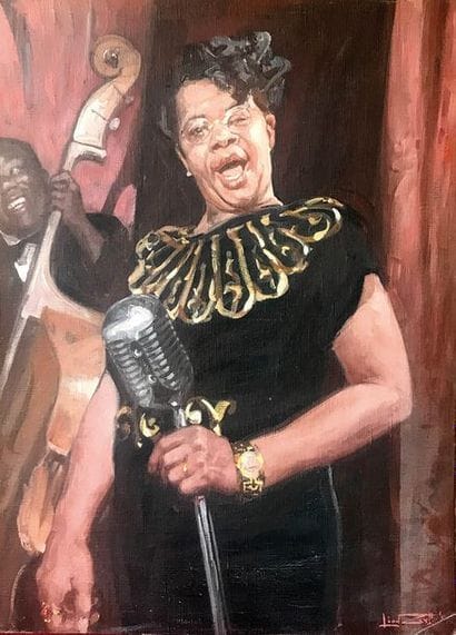 LEON ZEYTLINE (1885-1962) Ella Fitzgerald...