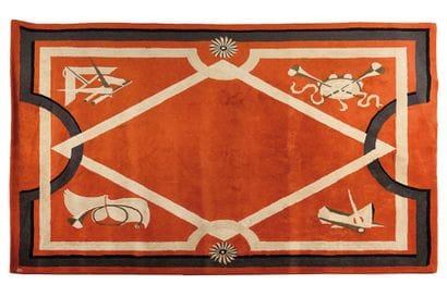 ANDRÉ ARBUS (1903-1969), D’après Tapis tufté...