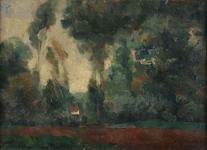 LEONARDO BENATOV, Attribué à Maison dans...