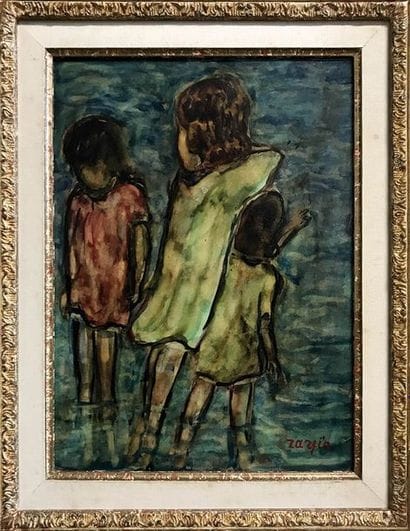 FAIBICH SCHRAGA ZARFIN (1899-1975) Trois...