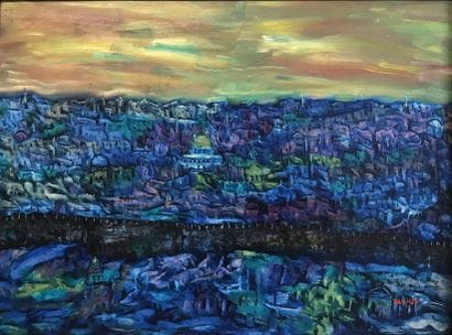 FAIBICH SCHRAGA ZARFIN (1899-1975) Jérusalem...