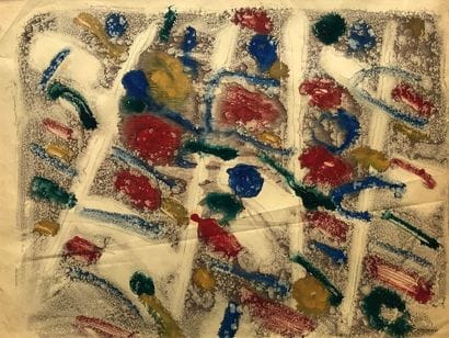 JACQUES GERMAIN (1915-2001) Composition abstraite...