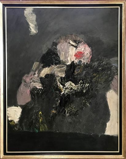 MAURICE ROCHER (1918-1995) La dame de Bruxelles...