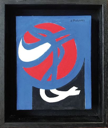 JAMES PICHETTE (1920-1996) Sans titre Gouache...
