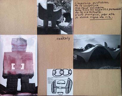 PIERRE SZÉKELY (1923-2001) Ensemble de documents...