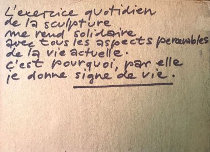 PIERRE SZÉKELY (1923-2001) Ensemble de documents...