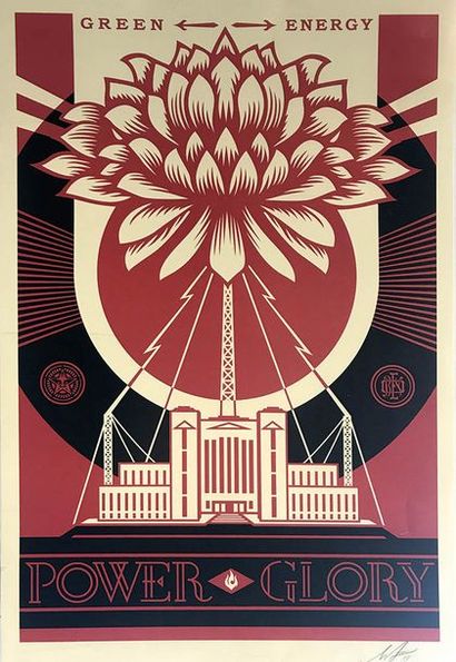 SHEPARD FAIREY (Né en 1970) Power Glory Impression...