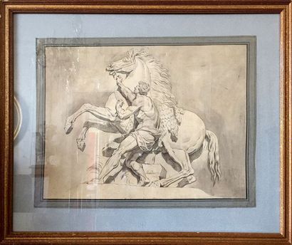 Johann Michael BAADER (1736-1792) Cheval...