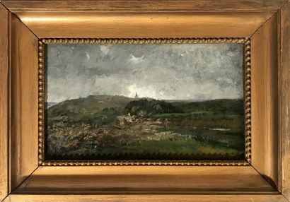 Adolphe Félix CALS (1810-1880) Paysage de...