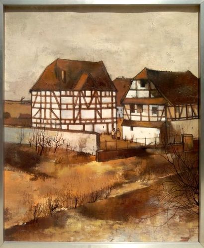 Jean-Claude BOURGEOIS (1932-2011) Maison...