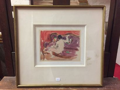 ECOLE FRANCAISE du XXème siècle Nus féminins...
