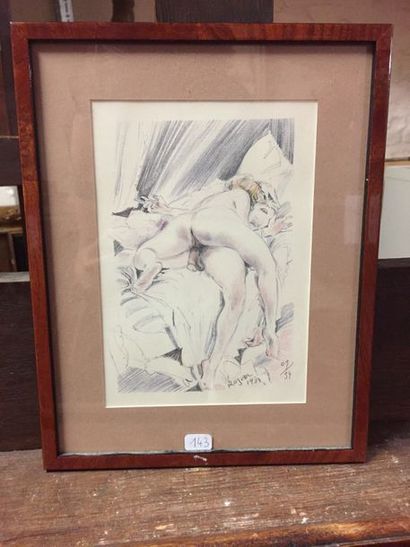 ECOLE FRANCAISE du XXème siècle Nus féminins...