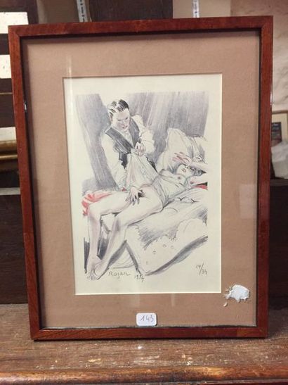 ECOLE FRANCAISE du XXème siècle Nus féminins...