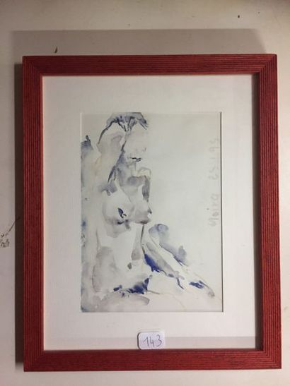 ECOLE FRANCAISE du XXème siècle Nus féminins...