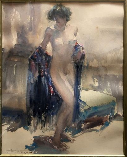 ECOLE FRANCAISE du XXème siècle Nus féminins...