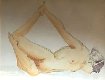 ECOLE FRANCAISE du XXème siècle Nus féminins...