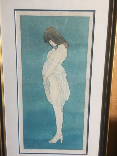 ECOLE FRANCAISE du XXème siècle Nus féminins...