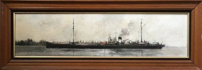 François FRANC (Né en 1926) Vues de port...