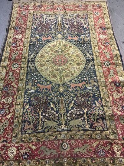 Original et fin Tapis Ottoman : BROUSSE (Asie...