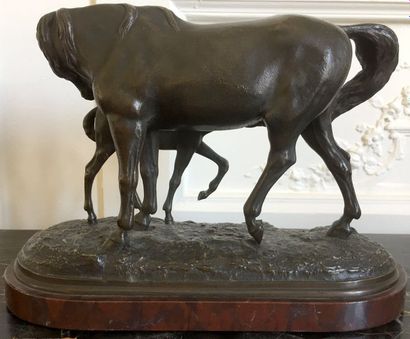 Christophe FRATIN (1801-1864) D'après L'accolade...