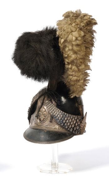 Casque d’officier de la garde nationale à...