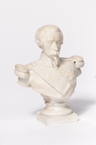 L’Empereur Napoleon III . Petit buste en...