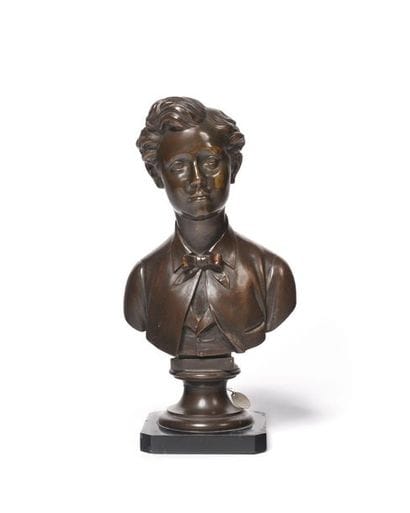 CARPEAUX, d’après. Le Prince Impérial. Buste...