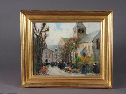 Jules-René HERVÉ (Langres, 1887 - 1981).
Flower...