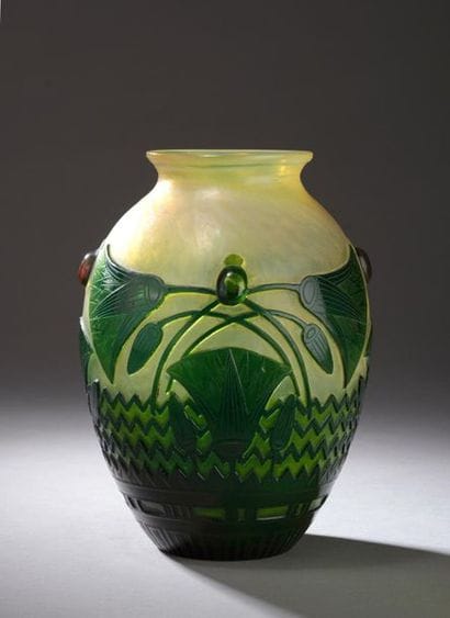 GALLERIES. V
ase of ovoid shape of Egyptian...