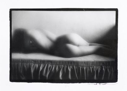 DAVID HAMILTON (1933-2016).
Nu couché, 1988.
Tirage...