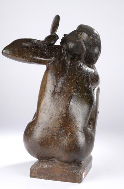 Michel PIGEON (né en 1937).
Nu féminin au...