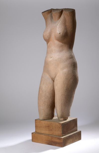 École moderne.
Vénus acéphale.
Terre cuite...