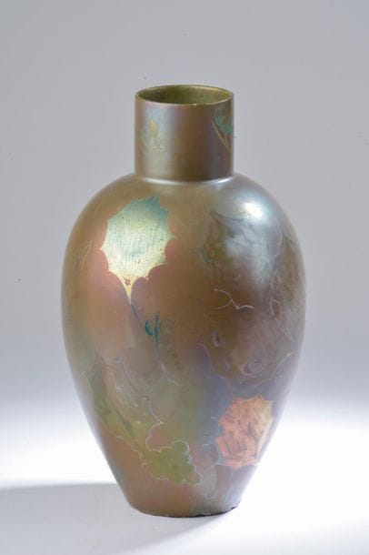 Louis MAUBERT (1875-1949).
Vase ovoïde en...