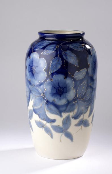 Camille THARAUD (1878-1956), Limoges. 
Vase...