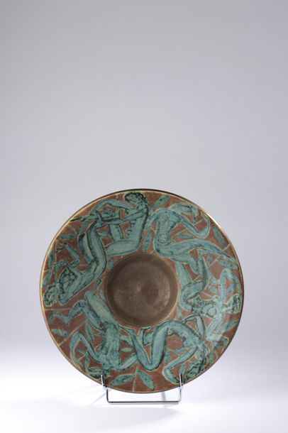 Édouard CAZAUX (1889-1974).
Coupe sur talon...