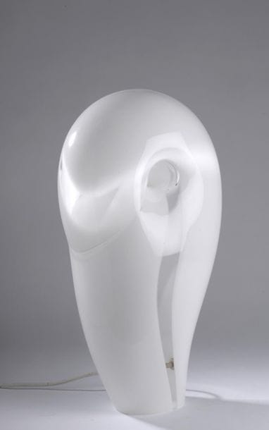 Attribuée à Gino VISTOSI (1925-1980) à MURANO.
Lampe...