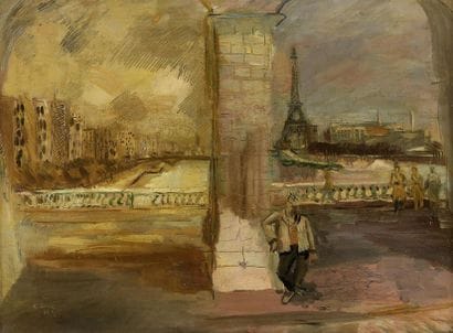 Anthony GROSS (1905-1984).
Personnage sur...