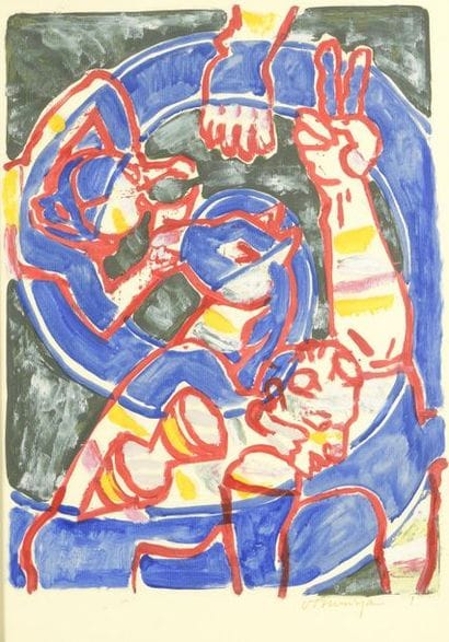 Isao UTSUMIYA (né en 1945).
La victoire....