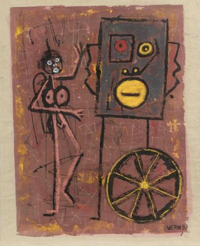 Noël VERIN (né en 1947).
Composition aux...
