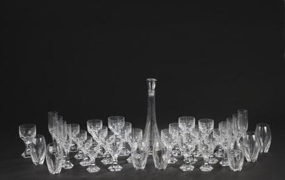 BACCARAT. 
 Serving part of straight ribbed...