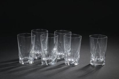 BACCARAT. 
 Serving part of straight ribbed...
